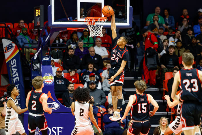 Mount Carmel Mt Zion Illinois boys basketball March 8 2024 Nate Latsch 26583